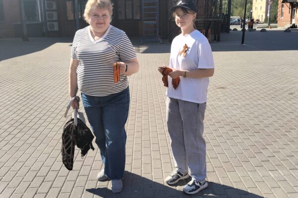 Всероссийская акция "Георгиевская ленточка" на Ликерке Лофт Тула